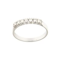 Anello Soranzo Gioielli Donna Fedina/Riviera in Oro bianco Diamante 0.17 Ct NP10369296 - NP10369296